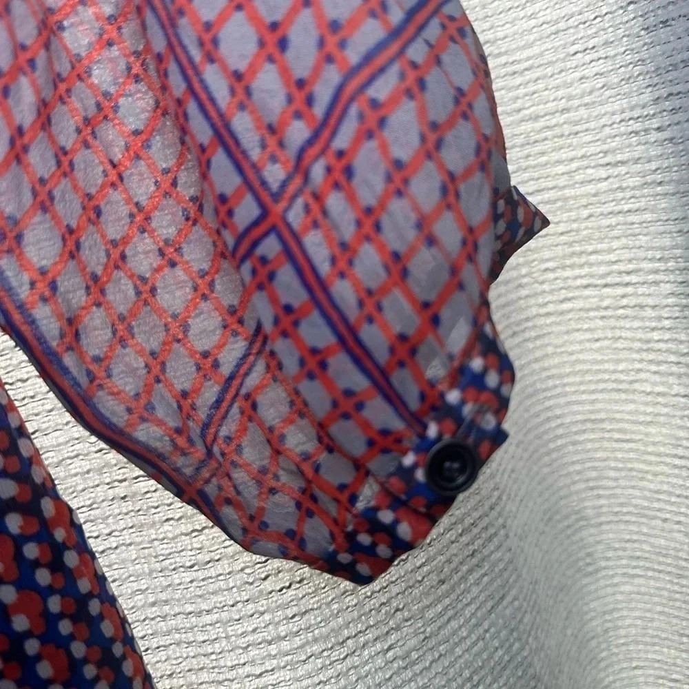 NWOT-Women’s Madewell Geometric Print Dress. Size 0. - Picture 6 of 9